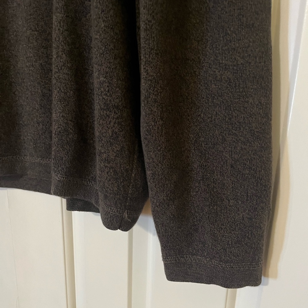 Banana Republic 100% cotton crew neck Brown pullover Sweater. Size Men's XL - Picture 6 of 11